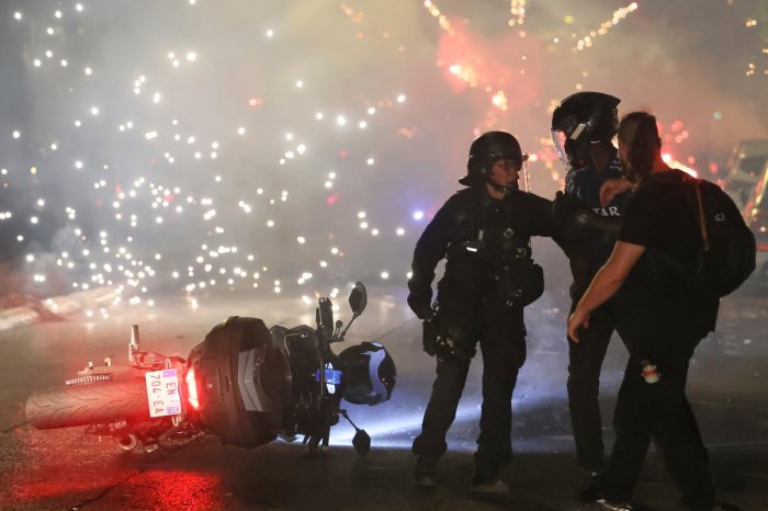 Ilustračný obrázok k článku Oslavy titulu v Lige majstrov dopadli katastrofálne: Parížska polícia zadržala vyše 280 osôb