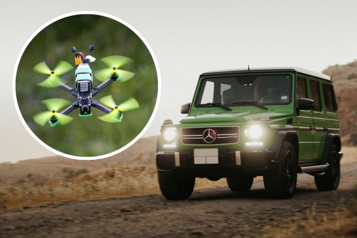 Ilustračný obrázok k článku Od luxusných áut na vojenský front: Mercedes vyvinie autá na BOJ proti dronom!