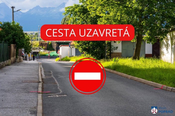 Ilustračný obrázok k článku Zmena v doprave: Poprad sa musí zmieriť s úplne uzavretou časťou Okružnej ulice