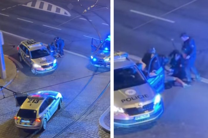 Ilustračný obrázok k článku Internetom sa šíri BRUTÁLNE video: Policajt MLÁTIL muža na zemi!