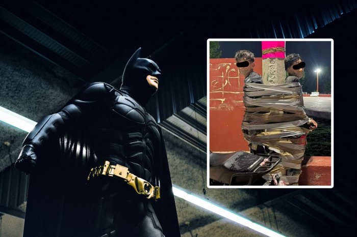 Ilustračný obrázok k článku V Mexiku úraduje skutočný BATMAN: V noci chytá zlodejov a lepí ich o stĺpy!