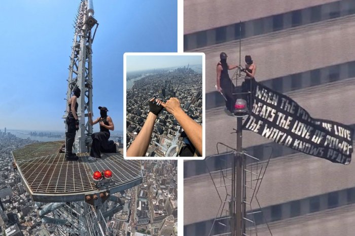 Ilustračný obrázok k článku ZBLÁZNILI sa? Muž a žena vyliezli na Empire State Building! ZÁSNUBY v oblakoch