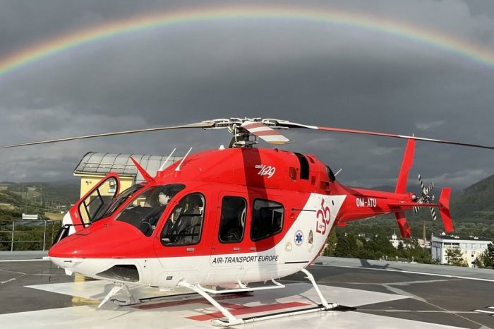 Ilustračný obrázok k článku NÁDHERA nad záchranárskym vrtuľníkom: Pilot zachytil ÚCHVATNÝ záber dvojitej DÚHY, FOTO