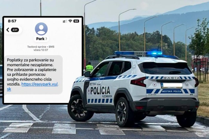 Ilustračný obrázok k článku PODVODNÍCI posielajú falošné SMS o parkovaní! V sekunde môžete prísť o peniaze