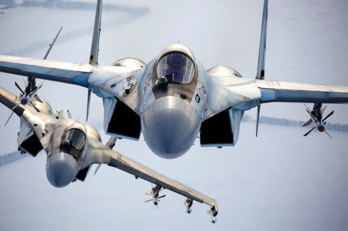 Ilustračný obrázok k článku Prelomový úspech? Ukrajina hlási ZOSTRELENIE ruskej stíhačky Su-35