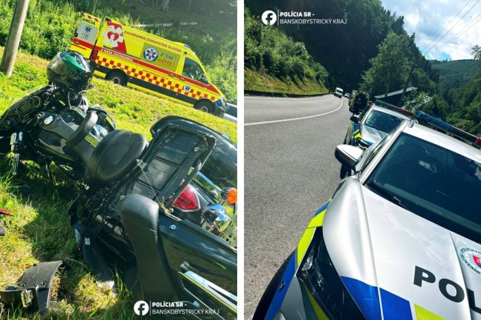 Ilustračný obrázok k článku HROZIVÁ nehoda motorkára na Donovaloch: So ZRANENIAMI bol prevezený do nemocnice, FOTO
