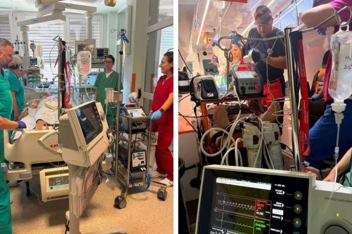 Ilustračný obrázok k článku PRELOM v slovenskej medicíne: Pacienta so ZLYHANÍM srdca previezli UNIKÁTNYM spôsobom, FOTO