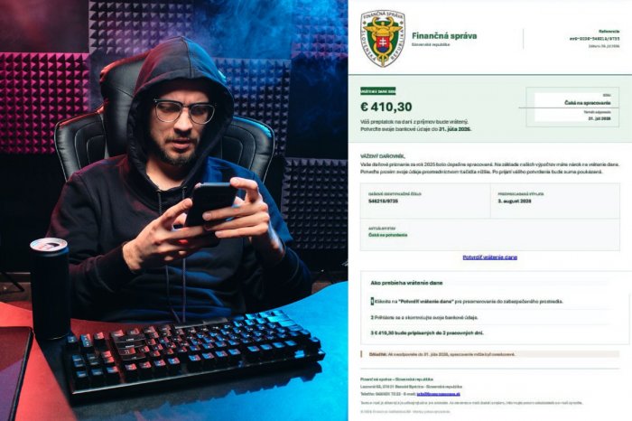 Ilustračný obrázok k článku Finančná správa VARUJE: Slovákov ohrozuje nový PODVOD! Ľudí lákajú na FALOŠNÉ preplatky