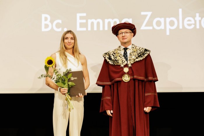 Ilustračný obrázok k článku Zapletalová získala ďalšie OCENENIE: Stala sa študentskou osobnosťou, FOTO