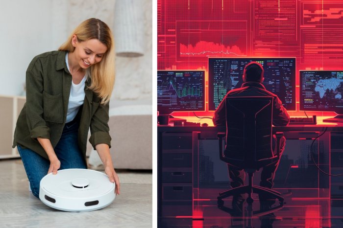 Ilustračný obrázok k článku Špehuje vás robotický vysávač? Kontrarozviedka VARUJE pred čínskymi technológiami