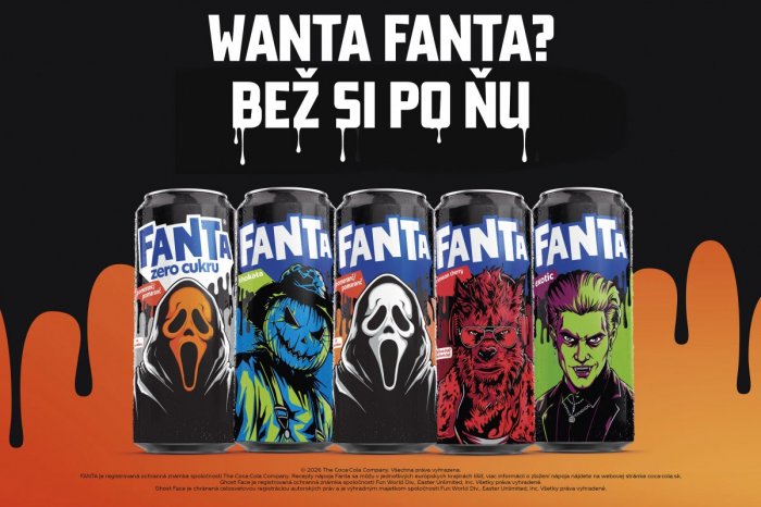 Ilustračný obrázok k článku Fanta prichádza s novou halloweenskou limitkou na čele s Ghost Face®