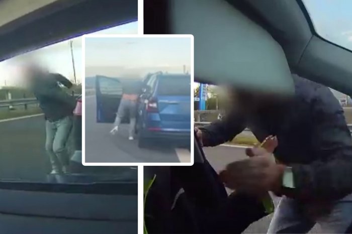 Ilustračný obrázok k článku Šialenstvo na diaľnici: Vodič vybrzďoval mamu s dcérkou! BRUTÁLNE ju napadol, VIDEO