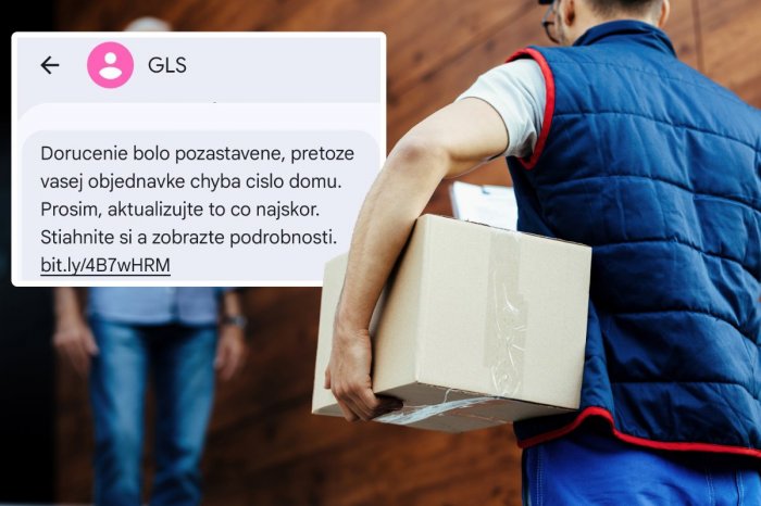 Ilustračný obrázok k článku Prišla vám SMS od kuriéra? POZOR! Podvodníci sa vydávajú za spoločnosť GLS