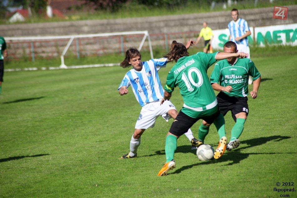 futbal poprad vs ruzina