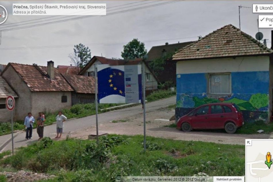 Naša vizitka: Toto videli Google autíčka asi iba na Slovensku