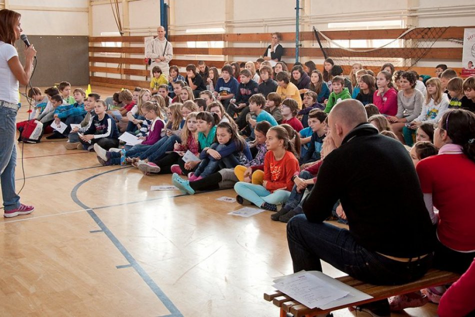 Zora Czoborová učila tínedžerov z Nitry kliky na jednej ruke