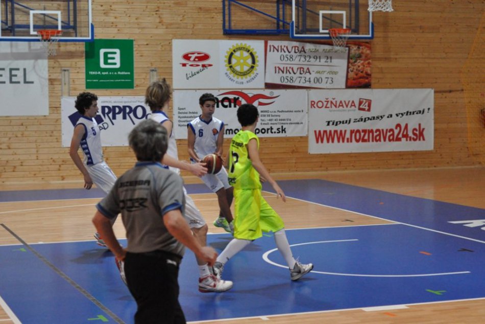 Starší žiaci BK ŠPD Rožňava