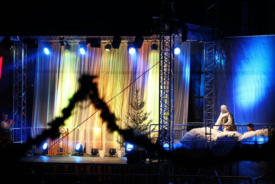 Príchod Mikuláša v Poprade