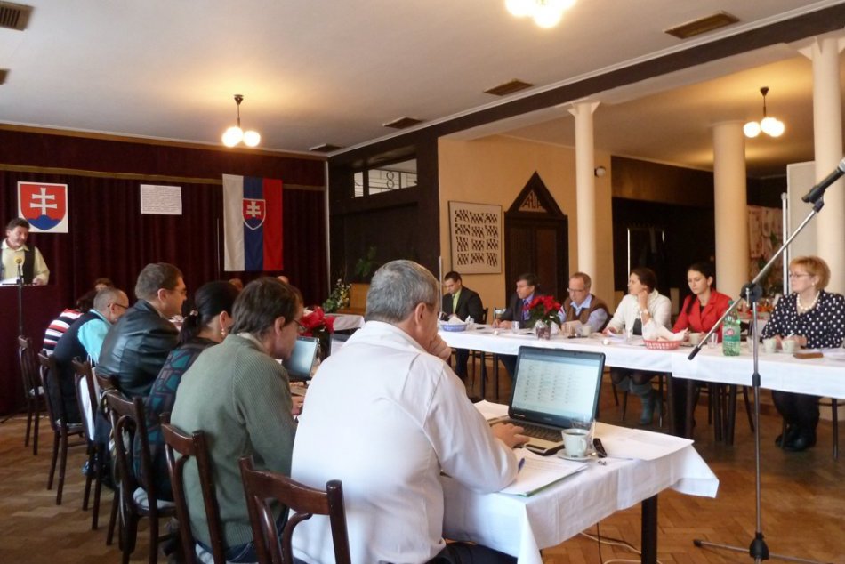 Zasadnutie Mestského zastupiteľstva v Revúcej