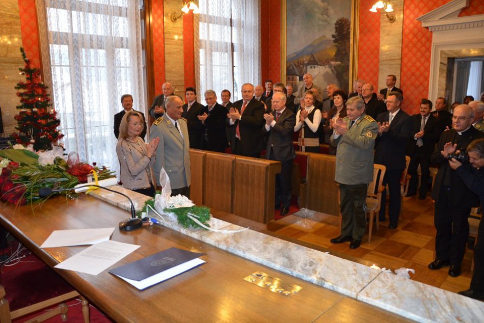 Generál Igor Čombor - Čestný občan mesta Ružomberok