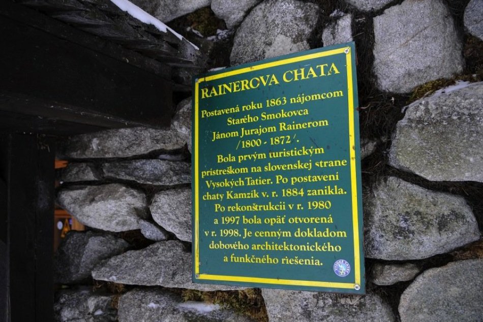 Rainerova chata jubiluje. Postavili ju pred 150 rokmi