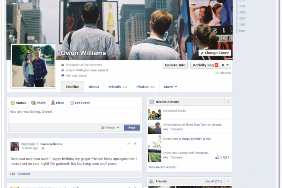 Facebook opäť mení dizajn: Timeline bude mať iba jeden stĺpec