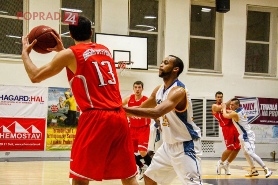 BK Iskra Svit - ŠKP Banská Bystrica 82:69