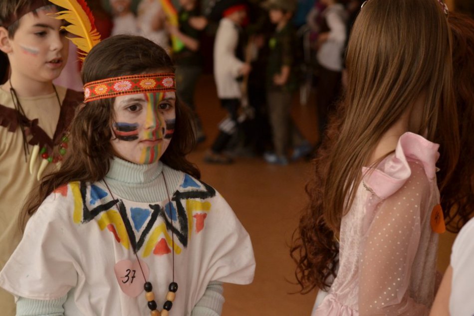 Karneval Školský klub detí ZŠ Komenského