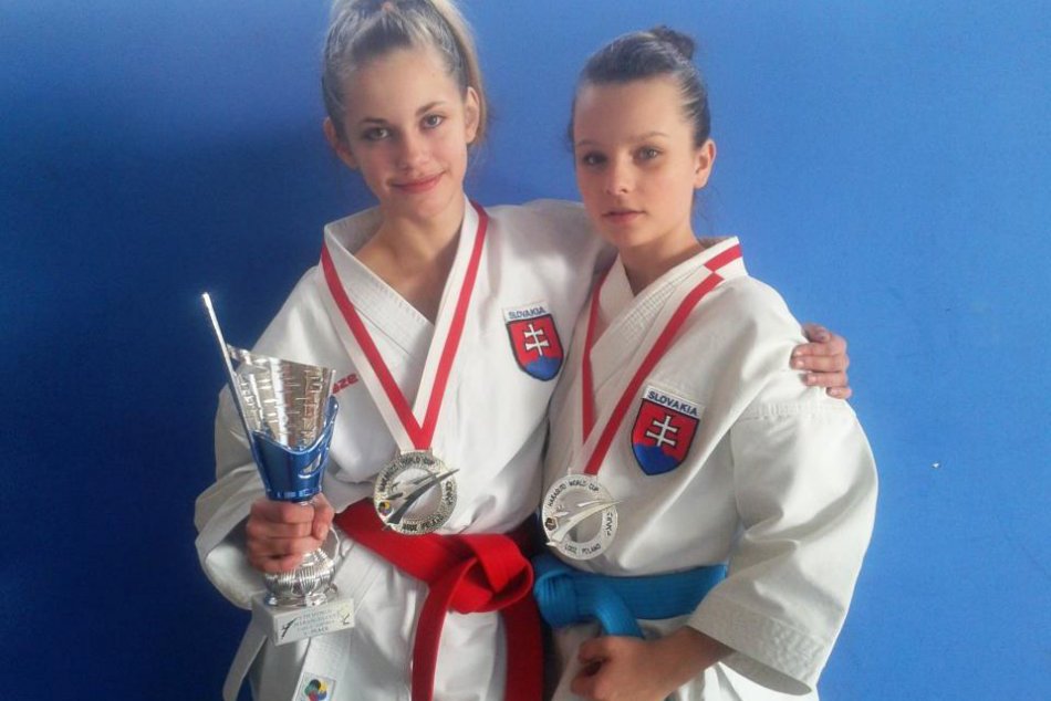 Prievidzské karatistky zažiarili na Svetovom pohári