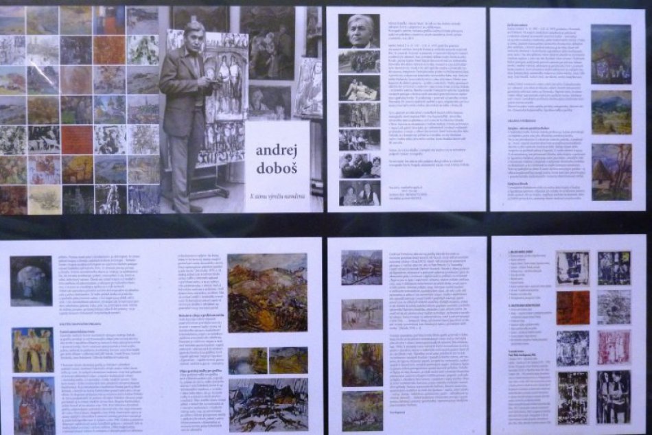 Tatranská galéria v Poprade otvorila výstavu diel maliara Andreja Doboša