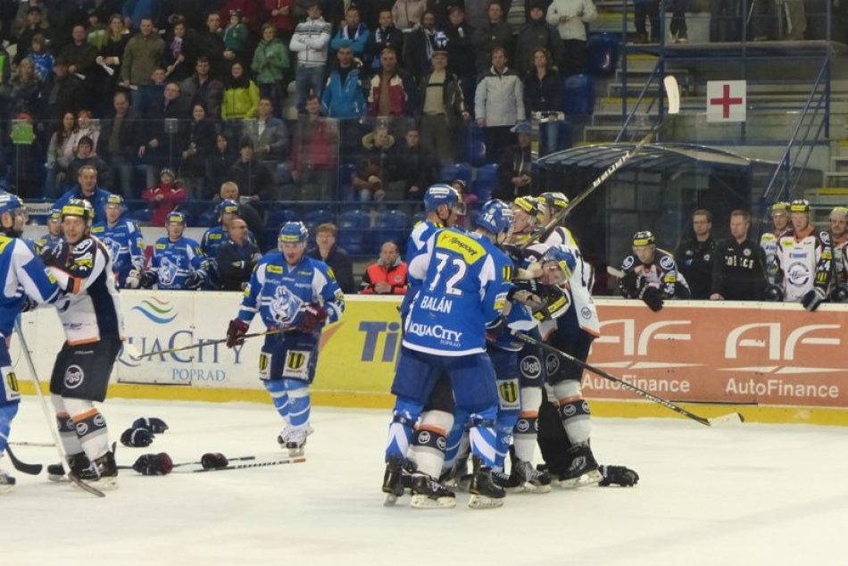 Záver zápasu poznačila bitka