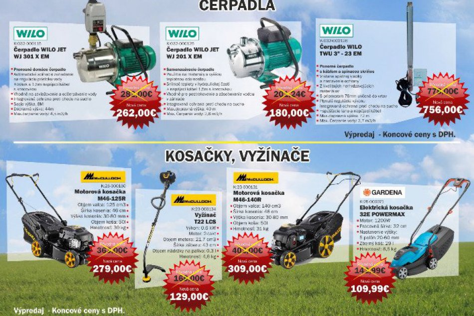 Firma RENOST ponúka prácu a pozýva na JARNÝ VÝPREDAJ