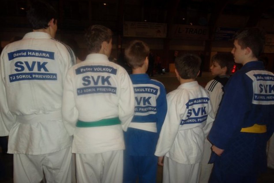 Džudisti TJ SOKOL Prievidza na Majstrovstvách Stredoslovenského regiónu úspešne