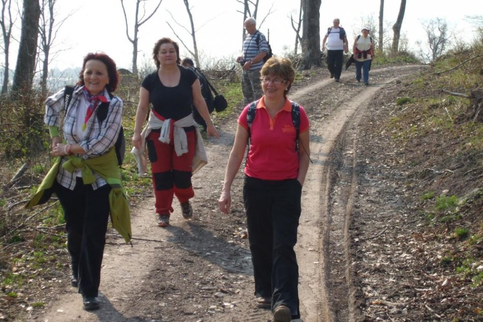 Cyklopešie jarné kilometre turistov