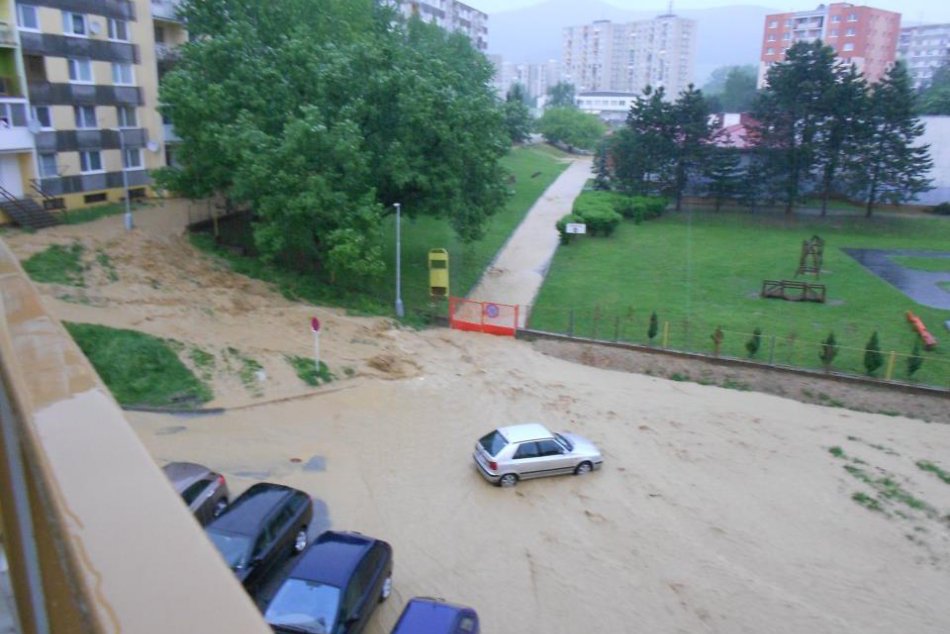 FOTO: Zatopená Rožňava zachytená čitateľmi