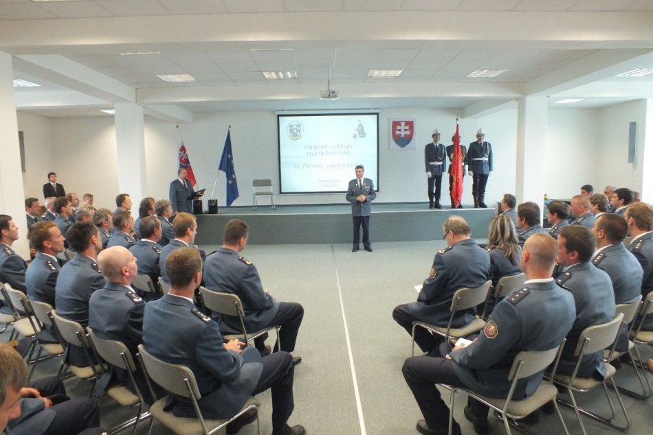 Slávnostné oceňovanie príslušníkov Hasičského a záchranného zboru z Banskobystri
