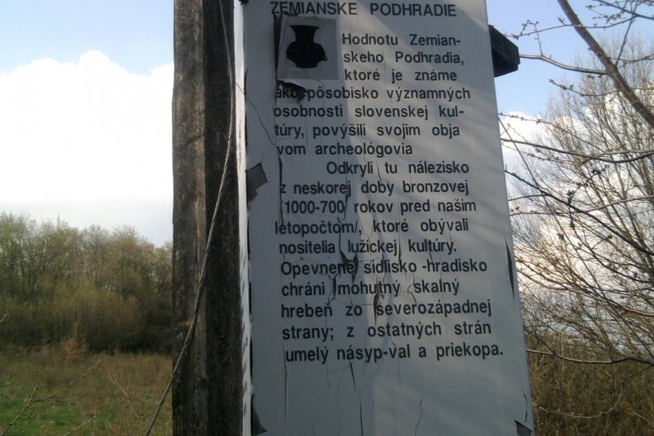 Tip na výlet: Hradisko v Zemianskom Podhradí