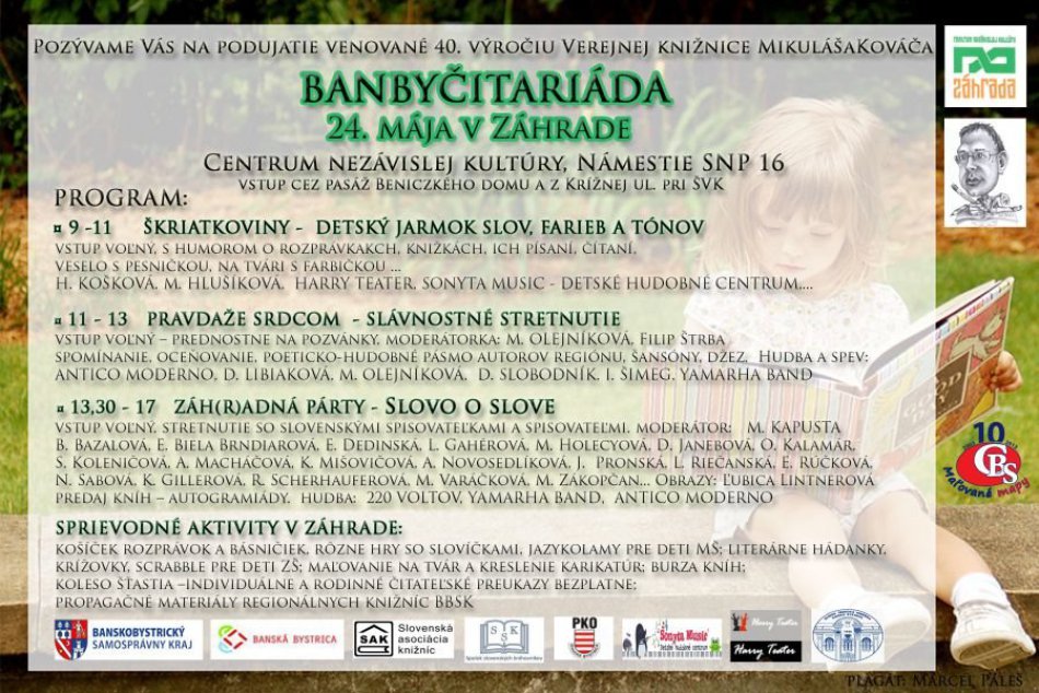 VKMK 40-narodeniny Záhrada