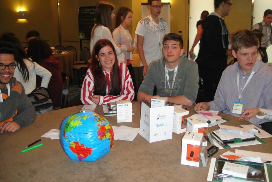 Študentka Kristína z Ev. gymnázia v Tisovci v Turíne