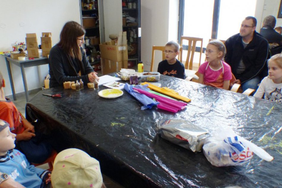 Deň detí 2013 v Poprade - výtvarné dielne v TG, Ja a môj psík v CVČ