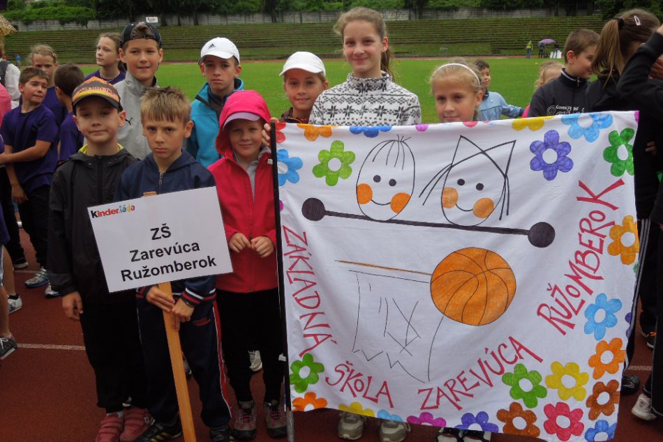 Ľahkí atléti ZŠ Zarevúca sú druhí na Slovensku!