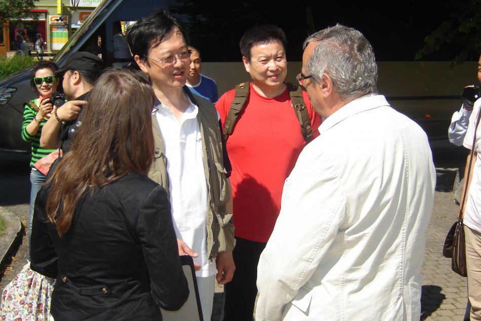 Návšteva fotografov zo Šanghaja v Spišskej