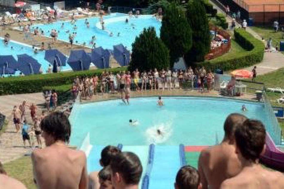 Košice kúpalisko Triton otvorenie