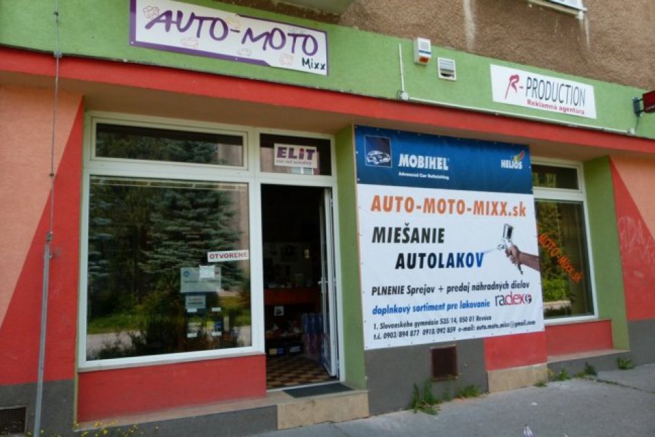Predajňa Auto-moto-mix