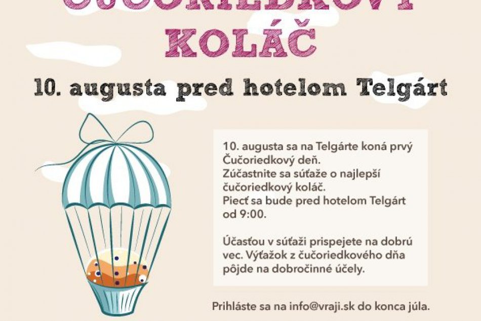 Víkendové tipy 9.8. - 11.8.