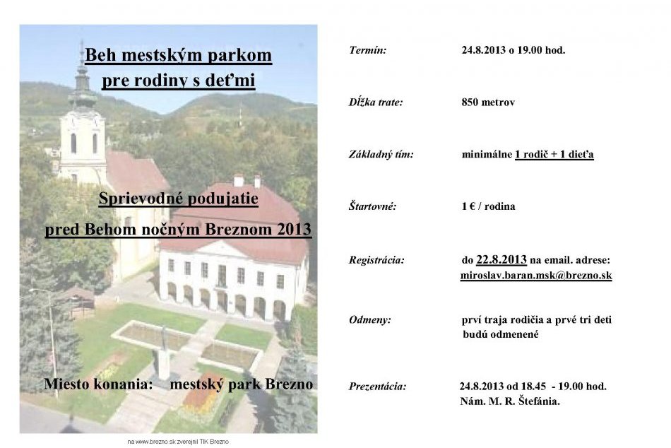 Beh nočným Breznom
