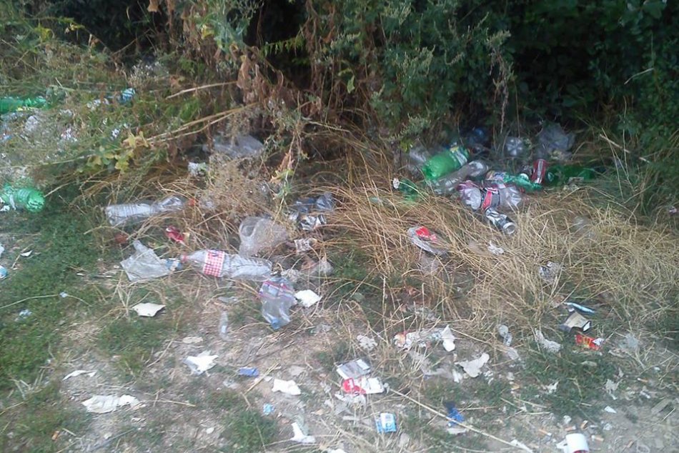 Takto to vyzerá pri čínskom múre v Žiari...