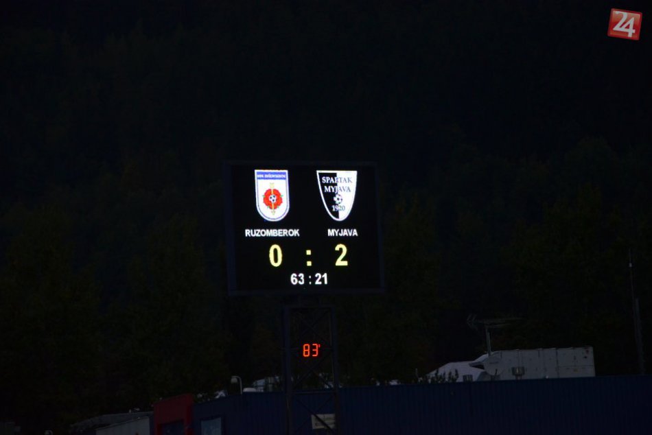 Ruzomberok - Myjava 0:3