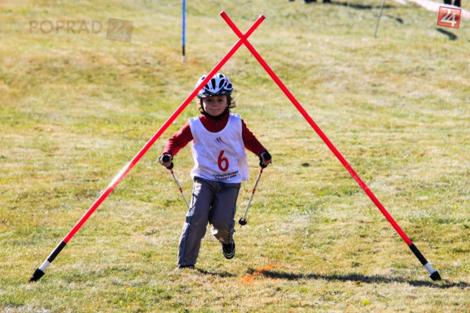 Slalom na tráve v Lučivnej