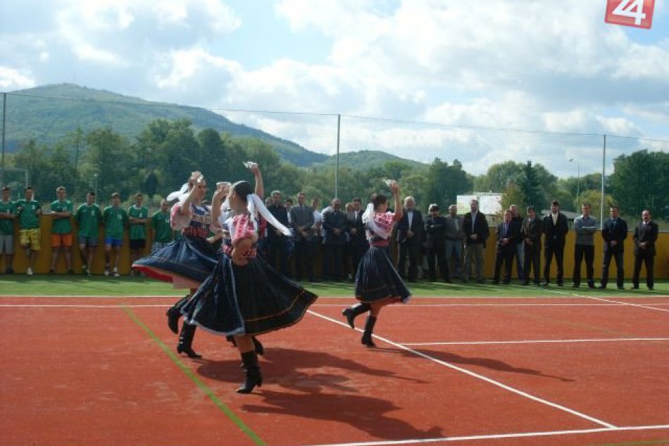 Otvorenie multifunkčného ihriska v Detve